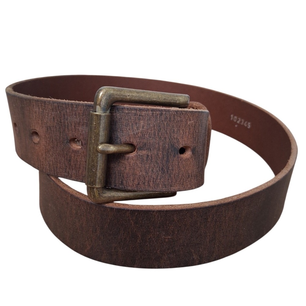 Bullhide Men's size 34 Oil Tanned Non Stitched Leather Belt 1.5"
Western Casual
